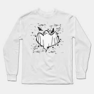 ghost sketch Long Sleeve T-Shirt